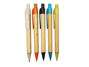 WP164 eco friendly bamboo ballpoint pen