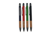 TMP1285-11 metal aluminium ballpoint pen with touch stylus