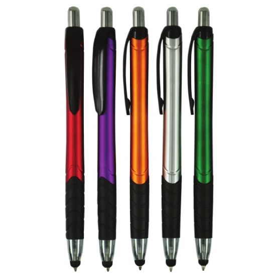 Promotional Gift Stylus Plastic Ball Pen with Personal Logo