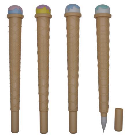 Ice Cream Shaped Cone Pen for Writing Instrument