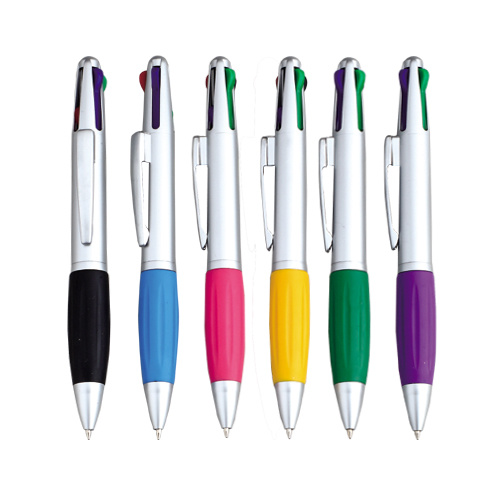PP1853 4 in 1 Colors Multi Color Plastic Ball Pen with Logo