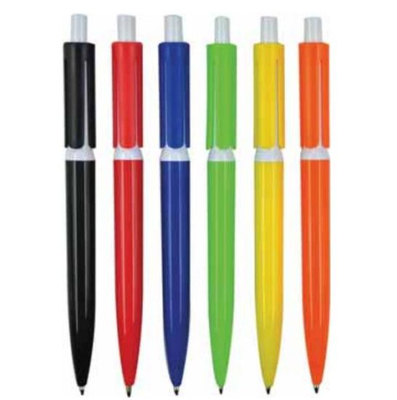 New Design Click Plastic Ball Pen with Customized Logo